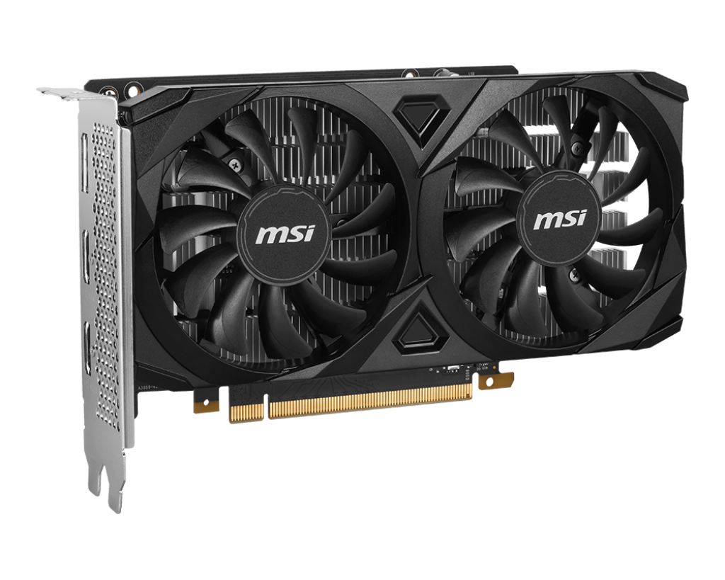 MSI Graphic Card RTX 3050 Ventus 2X 6GB OC MSI Graphic Card RTX 3050 Ventus 2X 6GB OC